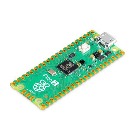 Raspberry Pi Pico 2 (RP2350) 520KB on-chip SRAM, 4MB on-board QSPI flash, UART,SPI,I2C,PWM,USB ,PIO