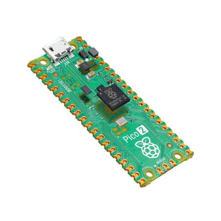 Raspberry Pi Pico 2 (RP2350) 520KB on-chip SRAM, 4MB on-board QSPI flash, UART,SPI,I2C,PWM,USB ,PIO