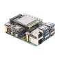 PCIe to MiniPCIe / Gigabit Ethernet / USB 3.2 Gen1 HAT for Raspberry Pi 5, MiniPCIe 4G Module, High-speed (WS-28143)