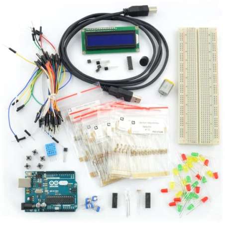 StarterKit Advanced with Arduino Uno A000066 module + Box