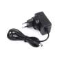 Power supply, power adapter, 12V/1A, DC jack output, OD 5.5mm, ID 2.1mm,  EU Plugs (WS-24934)