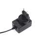 Power supply, power adapter, 12V/1A, DC jack output, OD 5.5mm, ID 2.1mm,  EU Plugs (WS-24934)