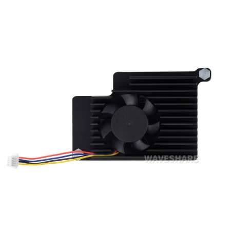 Active Cooler for Raspberry Pi 5, Active Cooling Fan, Aluminium Heatsink, With Thermal Pads (WS-26044)