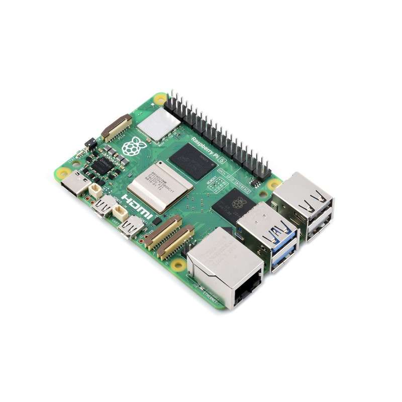 Raspberry Pi 5 / 2GB RAM, BCM2712 processor, 2.4GHz quad-core 64-bit Arm Cortex-A76 CPU (SC1110)