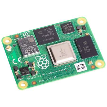 Raspberry Pi Compute Module 4, BCM2711, ARM Cortex-A72, 8GB RAM, 16GB EMMC, WiFi CM4108016