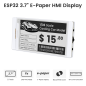 CrowPanel ESP32 3.7” E-paper HMI Display with 240x416 Resolution, Black/White Color Driven By SPI Interface (ER-DIE01237S)