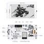 CrowPanel ESP32 3.7” E-paper HMI Display with 240x416 Resolution, Black/White Color Driven By SPI Interface (ER-DIE01237S)