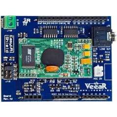 EasyVR Arduino Shield (VeeaR) Multi-language speech recognition Arduino shield