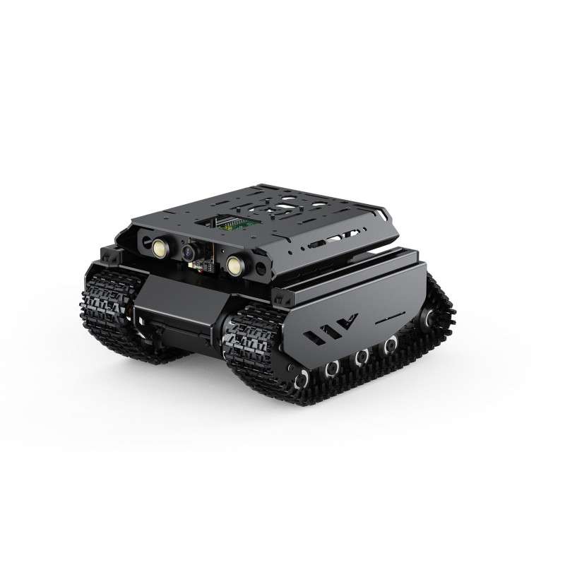 UGV Beast Open-source Off-Road Tracked AI Robot, Dual controllers, metal Body, Raspberry Pi 5 (WS-27317)