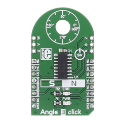 MIKROE-2755 AK7451 Rotary Angle Sensor mikroBUS Click Platform Evaluation Expansion Board