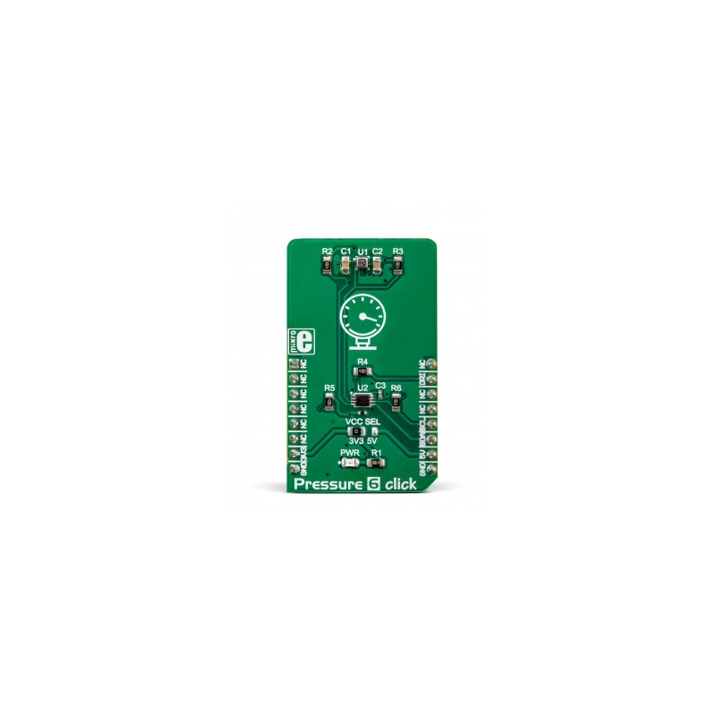 MIKROE-3216 Pressure 6 Click BM1386 Pressure Sensor mikroBUS Click Platform Evaluation Expansion Board