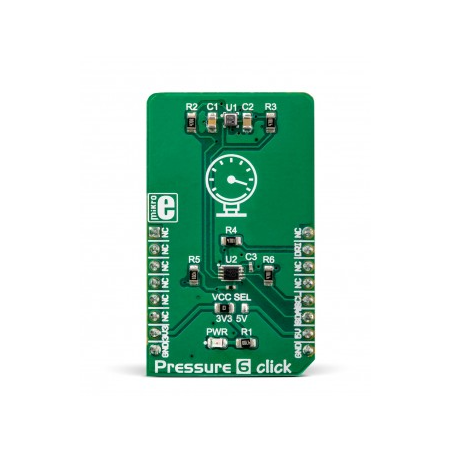 MIKROE-3216 Pressure 6 Click BM1386 Pressure Sensor mikroBUS Click Platform Evaluation Expansion Board