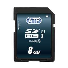 AF8GSD3-WACXM SD Card MLC Industrial -25°C to +85°C  Ultra High Speed Mode UHS-I, U1 8GB