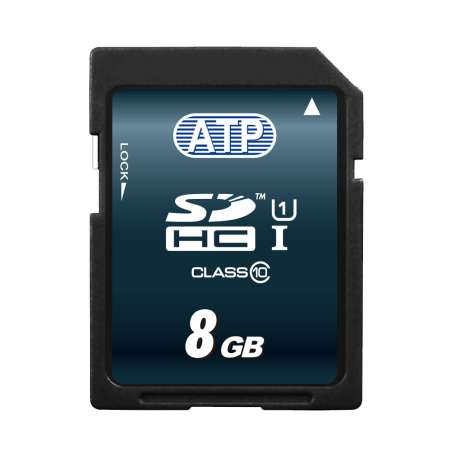 AF8GSD3-WACXM SD Card MLC Industrial -25°C to +85°C  Ultra High Speed Mode UHS-I, U1 8GB