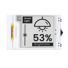 CrowPanel ESP32 1.54” E-paper HMI Display with 152x152 Resolution, Black/White Color Driven By SPI Interface (DIE09154S)