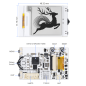 CrowPanel ESP32 1.54” E-paper HMI Display with 152x152 Resolution, Black/White Color Driven By SPI Interface (DIE09154S)