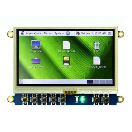 LCD 4.3" Cape for BeagleBone Black ‐ Touch Display (Seeed LCD00700B)