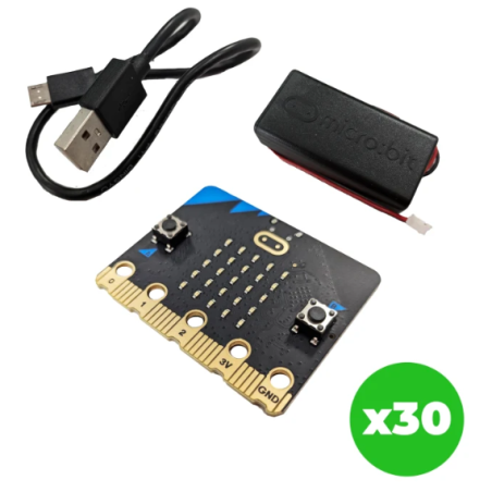 BBC micro:bit V2.21 - Next Gen Classroom Pack (30x KIT) School Bundle - Balík pre učebne novej generácie