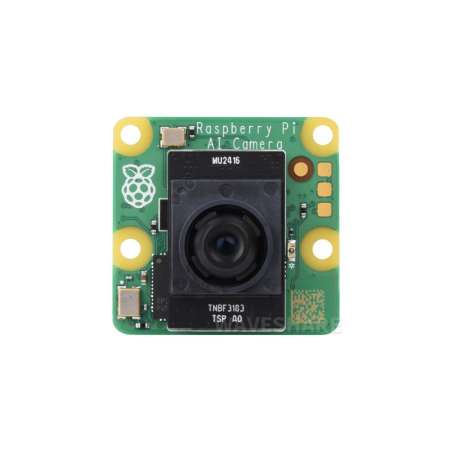 Raspberry Pi AI Camera, 12MP, IMX500 Intelligent Vision Sensor, Raspberry Pi Neural Network Model