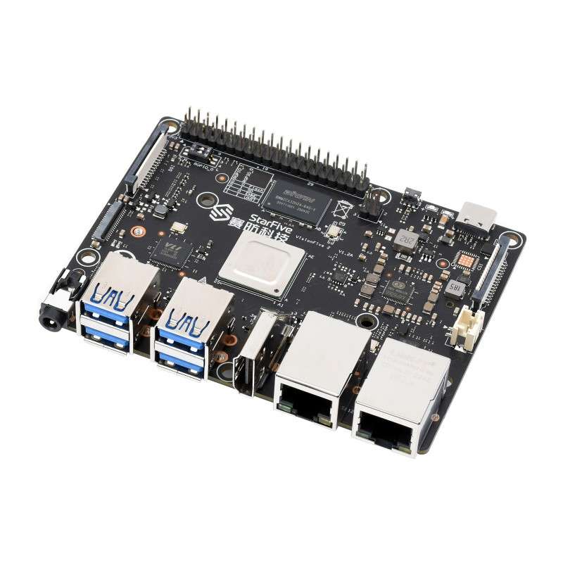 VisionFive2 RISC-V Single Board Computer 4GB WiFi, StarFive JH7110 Processor  Integrated 3D GPU, Linux (WS-23905)