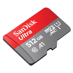 SanDisk MicroSDX Ultra 512GB + SD adaptér (SDSQUAC-512G-GN6MA)