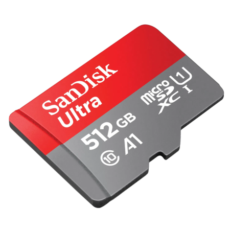 SanDisk MicroSDX Ultra 512GB + SD adaptér (SDSQUAC-512G-GN6MA)