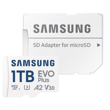 Samsung EVO Plus micro SDXC, 1TB + SD adaptér