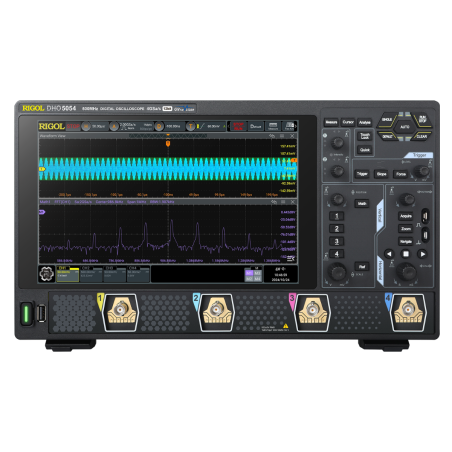 Osciloskop DHO5054 4x500MHz,  1EXT channel, Real-time sample rate 4GSa/s, 12-bit, 10.1'' 1280x800 Touch