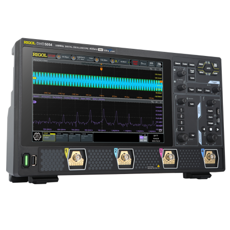 Osciloskop DHO5054 4x500MHz,  1EXT channel, Real-time sample rate 4GSa/s, 12-bit, 10.1'' 1280x800 Touch