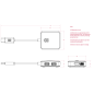 Raspberry Pi USB 3 Hub 4ports  USB 3.0 Type-A