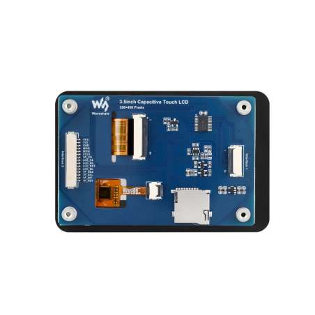 3.5inch Capacitive Touch Display Module, 320×480 Resolution, Embedded with ST7796S, FT6336U  IPS (WS-29318)