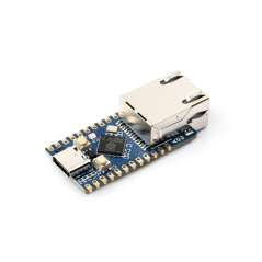 Waveshare RP2350-ETH Mini Dev.Board, RP2350 Ethernet Module, Raspberry Pi RP2350 Microcontroller (WS-29266)