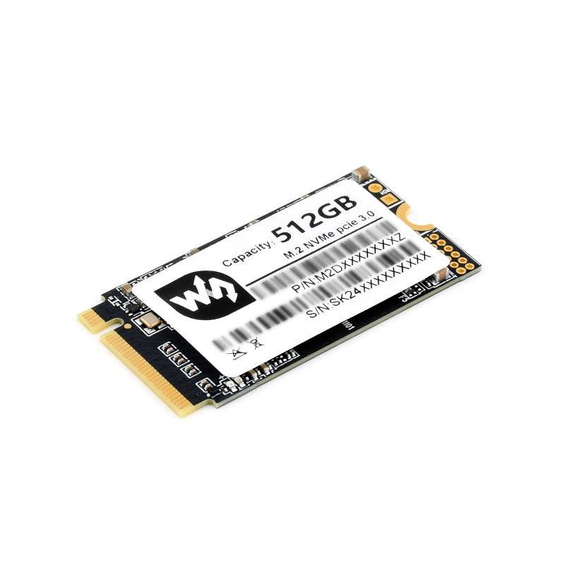 SK M2 NVME 2242 512GB High-speed Solid State Drive, High-quality 3D TLC Flash Memory, High-speed Reading/Writing (WS-29285)