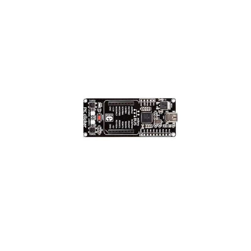 PIC clicker (MIKROE-1487) compact starter development kit