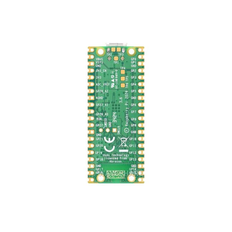Raspberry Pi Pico 2 W Microcontroller RP2350 Supports WIFI and ...