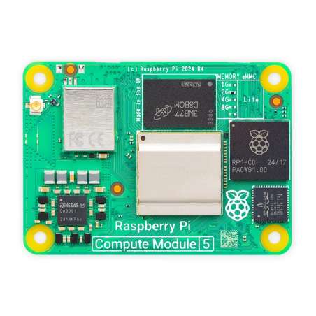 Compute Module 5  16GB RAM, 64GB FLASH  (CM5116064) SC1608