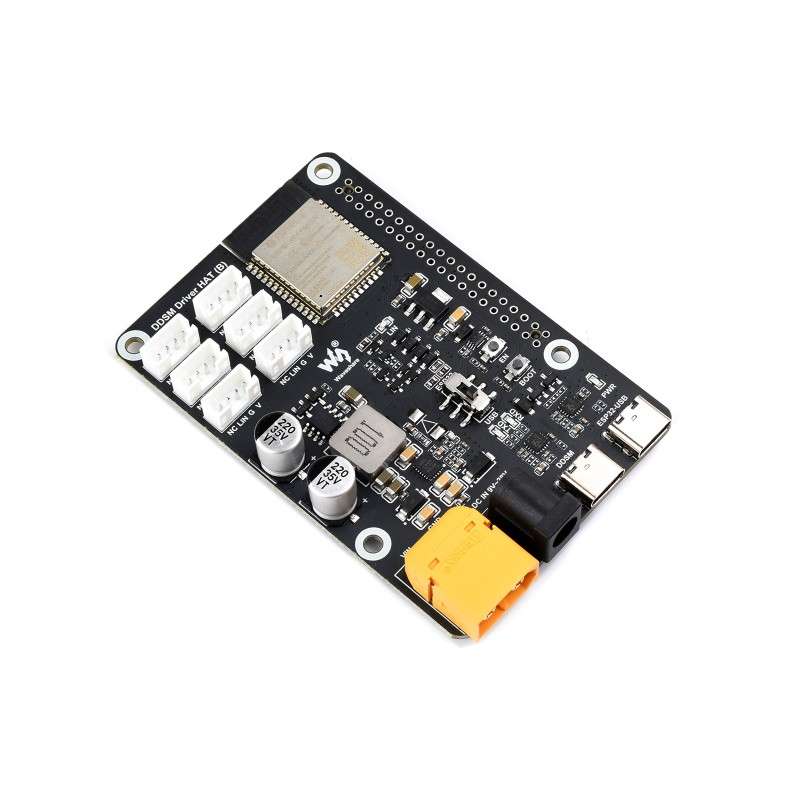 Direct Drive Servo Motor Driver Board (B) ESP32 Control Circuit, 2.4G ...