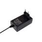 Power Supply, Lithium Battery Charger, 12.6V/2A, DC Jack Output, OD 5.5mm, ID 2.1mm, EU Plug (WS-29567)