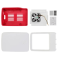 Raspberry Pi 5 official Case (SC1159)   Red/White