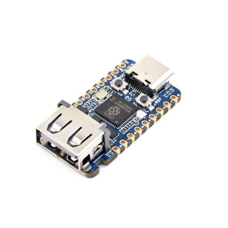 Waveshare RP2350A USB Mini Dev.Board, Based On Raspberry Pi RP2350A 150MHz Operating Frequency (WS-30274)