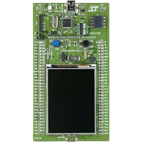 STM32F429IDISCO Discovery kit for STM32 F429/439, with STM32F429ZI + 2.4"TFT