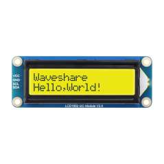 LCD1602 I2C Module – 16x2 Display, Adjustable Gray Backlight, 3.3V/5V, SN3193 Driver, For Arduino/Raspberry Pi/ESP32