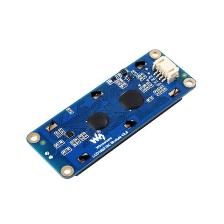 LCD1602 I2C GREEN Module 32 Characters LCD, 3.3V/5V, Backlight Adjustable (WS-30496)