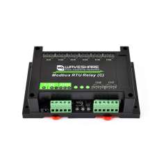 Modbus RTU 8-ch Latching Relay Module (C) RS485 Multi Isolation Protection Circuits, Rail-mounted Case (WS-30460)