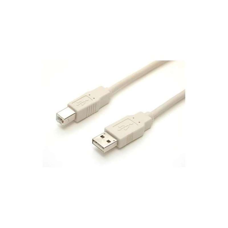 CAB-USBAB/0.5 (BQ CABLE) USB A/B 0.5m (Kábel USB A vidlica-USB B vidlica)