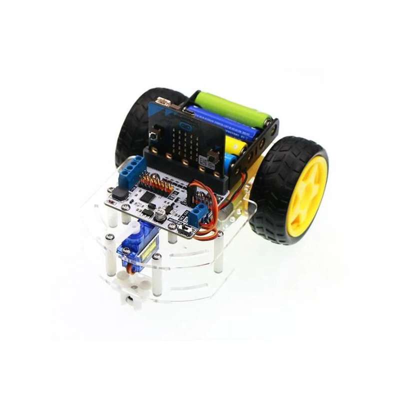 ELECFREAKS Smart Car Chassis For Motor:bit (EF08187) ELECFREAKS Smart Car Chassis For Motor:bit (EF08187)