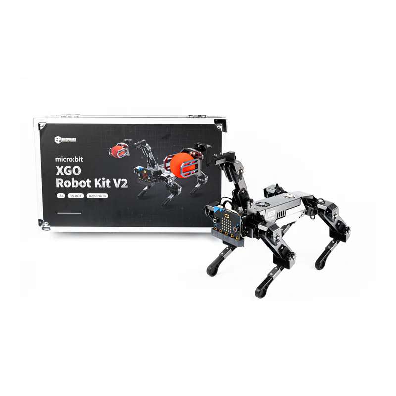 ELECFREAKS XGO Robot Dog Kit V2 For micro:bit (EF08289-1) ELECFREAKS XGO Robot Dog Kit V2 For micro:bit (EF08289-1)