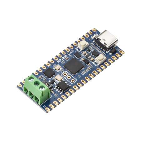 Waveshare RP2350 CAN Dev.Board, Raspberry Pi RP2350A  Onboard XL2515 CAN Controller (WS-30945)