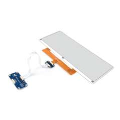 10.85inch e-Paper display (G), e-ink display, 1360x480, Red/Yellow/Black/White,SPI, with driver HAT (WS-29792)