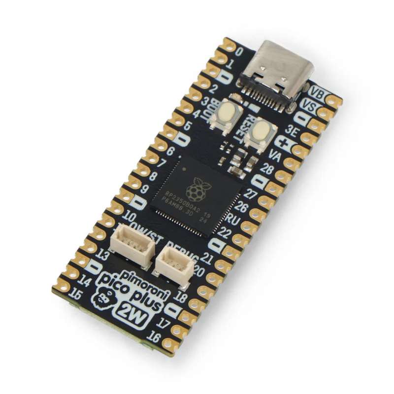 Pimoroni Pico Plus 2 W - RP2350B microcontroller board - WiFi/Bluetooth - Pimoroni PIM726 Pimoroni Pico Plus 2 W - RP2350B microcontroller board - WiFi/Bluetooth - Pimoroni PIM726